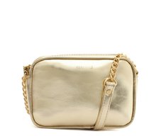 Bolsa Tiracolo Pequena Essencial Dourada