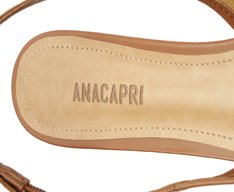 Sapatilha Slingback Perfuros Marrom