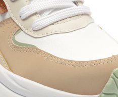 Tênis Sporty Robusto Branco e Verde Menta