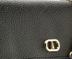 Bolsa Tiracolo Pequena Minimal Preta