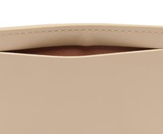 Porta Cartão Pequena Neutral Bege