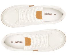 Tênis Urban Furinhos Branco e Marrom