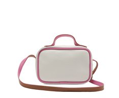 Bolsa Tiracolo Pequena Bolso Frontal Barbicacho Branca