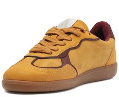 Tênis A'25 Amarelo e Bordô