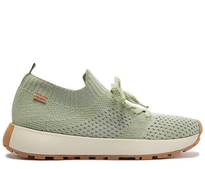 Tênis Knit Lavínia Verde