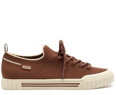 Tênis Knit Alê Marrom