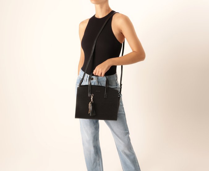 Bolsa Tote Grande Barbicacho Marrom