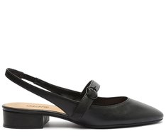 Sapato Chanel Salto Bloco Preto Classy