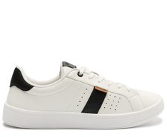 Tênis Pontilhado Basic Branco E Preto