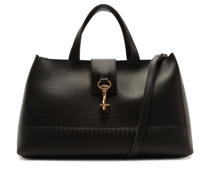 Bolsa Tote Grande Polly Preta