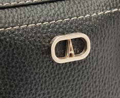 Bolsa Tote Média Costura Preta