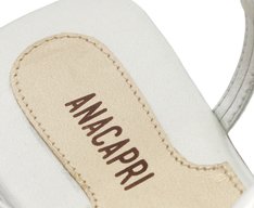 Sandália Slim Flor Prata