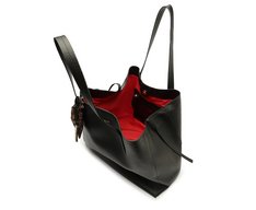 Bolsa Shopping Grande Eco Tec Preta