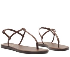 Rasteira Slim Monocolor Marrom