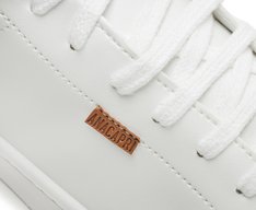 Tênis de Amarrar Branco Slim
