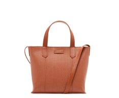 Bolsa Tote Média Tressê Marrom