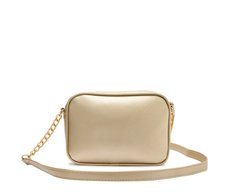 Bolsa Tiracolo Pequena Essencial Dourada