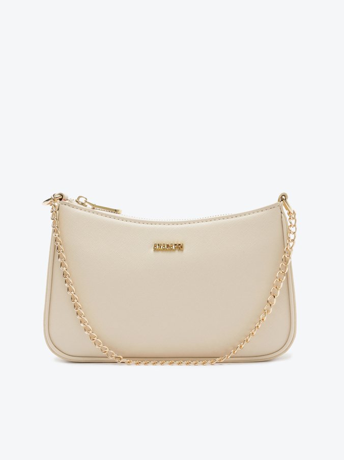 Bolsa Tiracolo Média Floater Corrente Branco Off