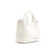 Bolsa Tote Média Com Necessaire Branca
