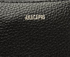Bolsa Tiracolo Média Meia Lua Preta