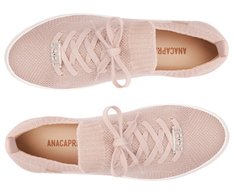 Tênis Knit Minimal Anacapri Rosa