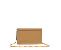Bolsa Tiracolo Pequena Monocolor Bege
