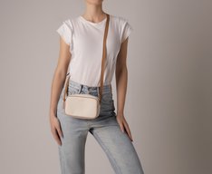 Bolsa Tiracolo Média Vienna Branca