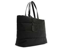 Bolsa Shopping Grande Nylon Fluffy Preta