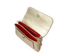 Bolsa Tiracolo Pequena Aurora Dourada