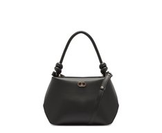Bolsa Tote Média Divisórias Puffer Preta