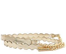 Cinto Fino Iron Dourado