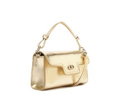 Bolsa Tiracolo Média Pedraria Dourada