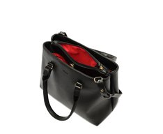 Bolsa Tote Média Divisórias Preta