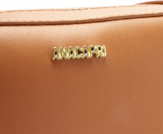 Bolsa Tiracolo Média Retangular Minimal Marrom