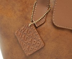 Bolsa Shopping Grande Helena Marrom
