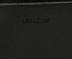 Bolsa Crossbody Média Preta Corrente