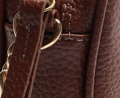 Bolsa Tiracolo Pequena Essencial Marrom