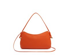 Bolsa Tiracolo Média Baguete Box Laranja