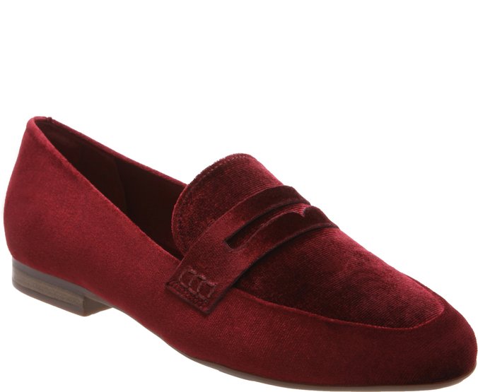 Mocassim veludo shop