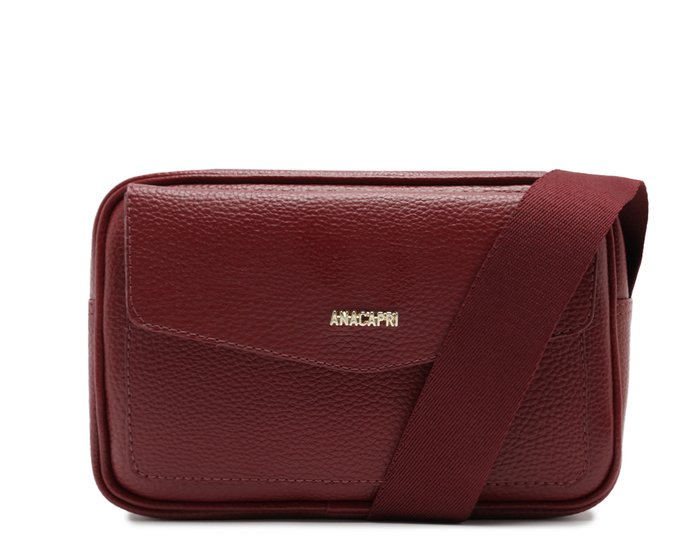 Bolsa Tiracolo Média Fita Vermelho