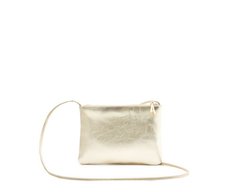 Bolsa Tiracolo Pequena Clássica Dourada