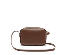 Bolsa Tiracolo Média Com Bolso Valentina Marrom