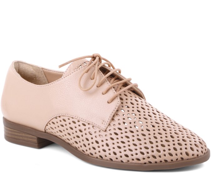 Oxford Vazado Nude Anacapri