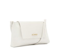 Bolsa Tiracolo Pequena Envelope Branca