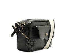 Bolsa Tiracolo Pequena Duetto Preta