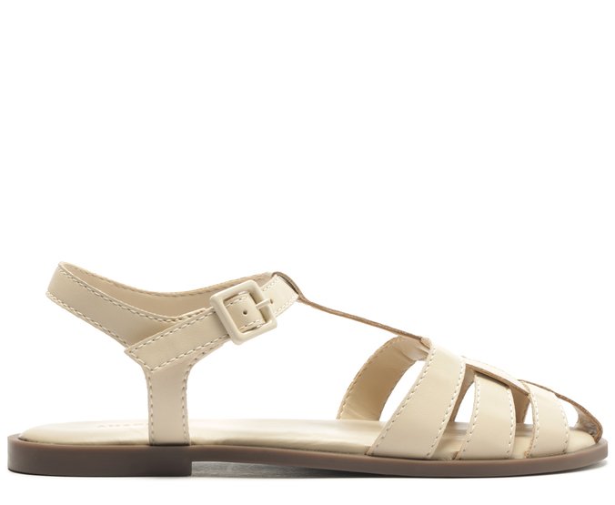 Sandália Tiras Huarache Branca