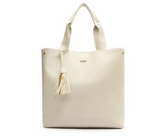 Bolsa Shopping Grande Maxi Barbicacho Branca