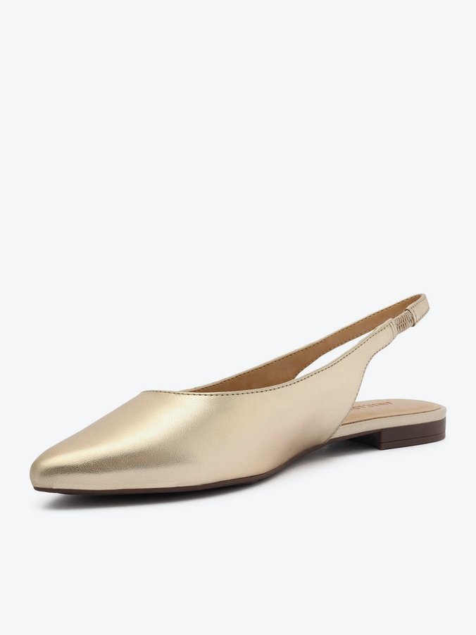 Sapatilha slingback feminina