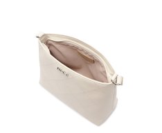 Bolsa Tiracolo Média Matelassê Triangular Branca