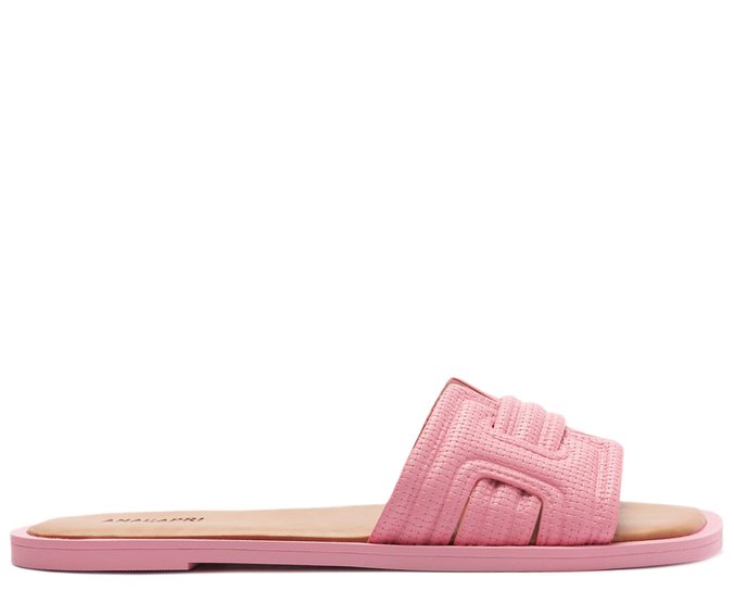 Rasteira Entrelaçada Tressê Rosa